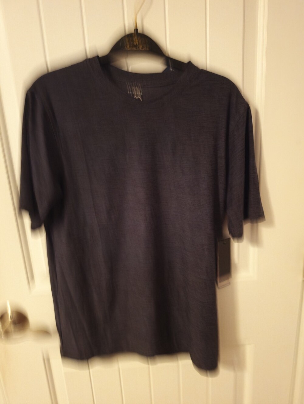 NWT Legend Breathe Athletic Short Sleeve Polyester Spandex Tee Gray Small